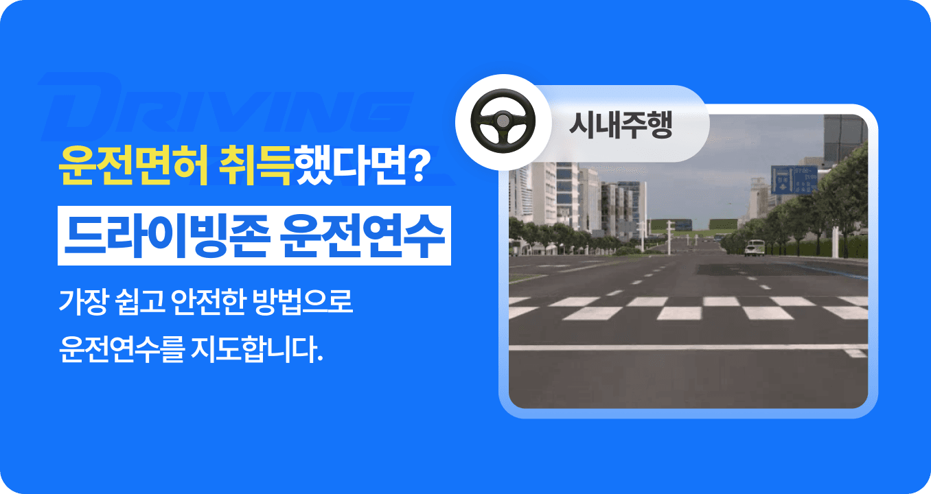 드라이빙존운전연수